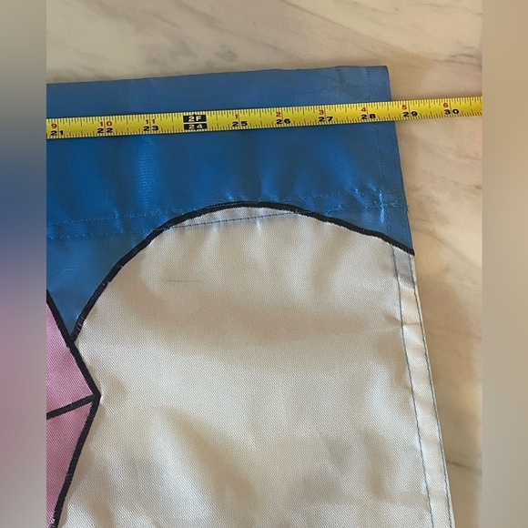 Colorful Kite Outdoor Garden House Flag Banner Whimsical Nylon 19x27 - Picture 3 of 4